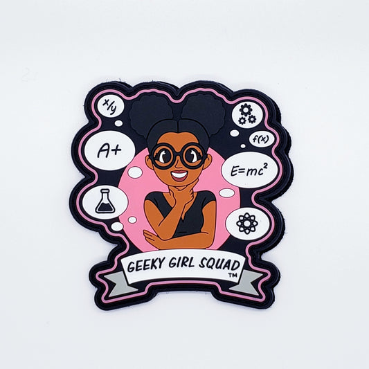 Geeky Girl PVC Geeky Girl Squad Patch